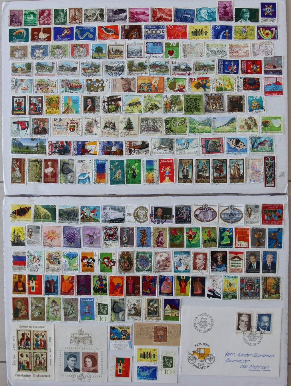 Tous les timbres: Briefmarken Lichtenstein – D'occasion à Oberentfelden par lakipul