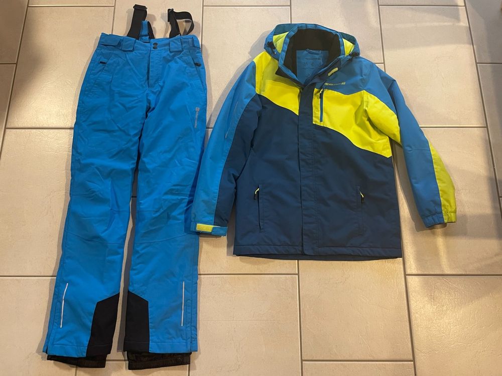 Amur Leopard Skianzug Kinder 2-teilig - Winddicht & Wasserdicht Für Winter