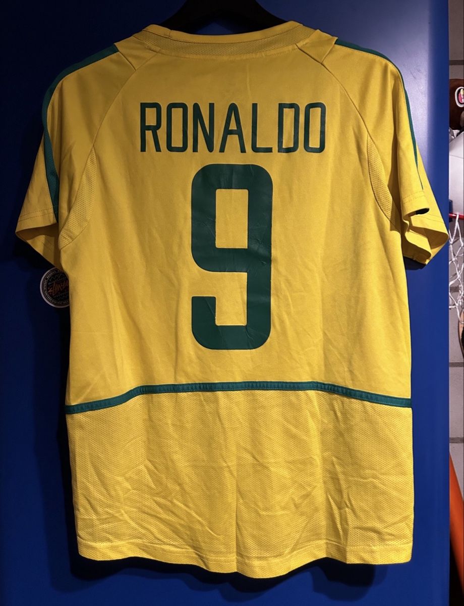 Leibchen & Hosen: Brasilien Trikot 9 Ronaldo – Gebraucht aus Steffisburg von jan._steffen 1