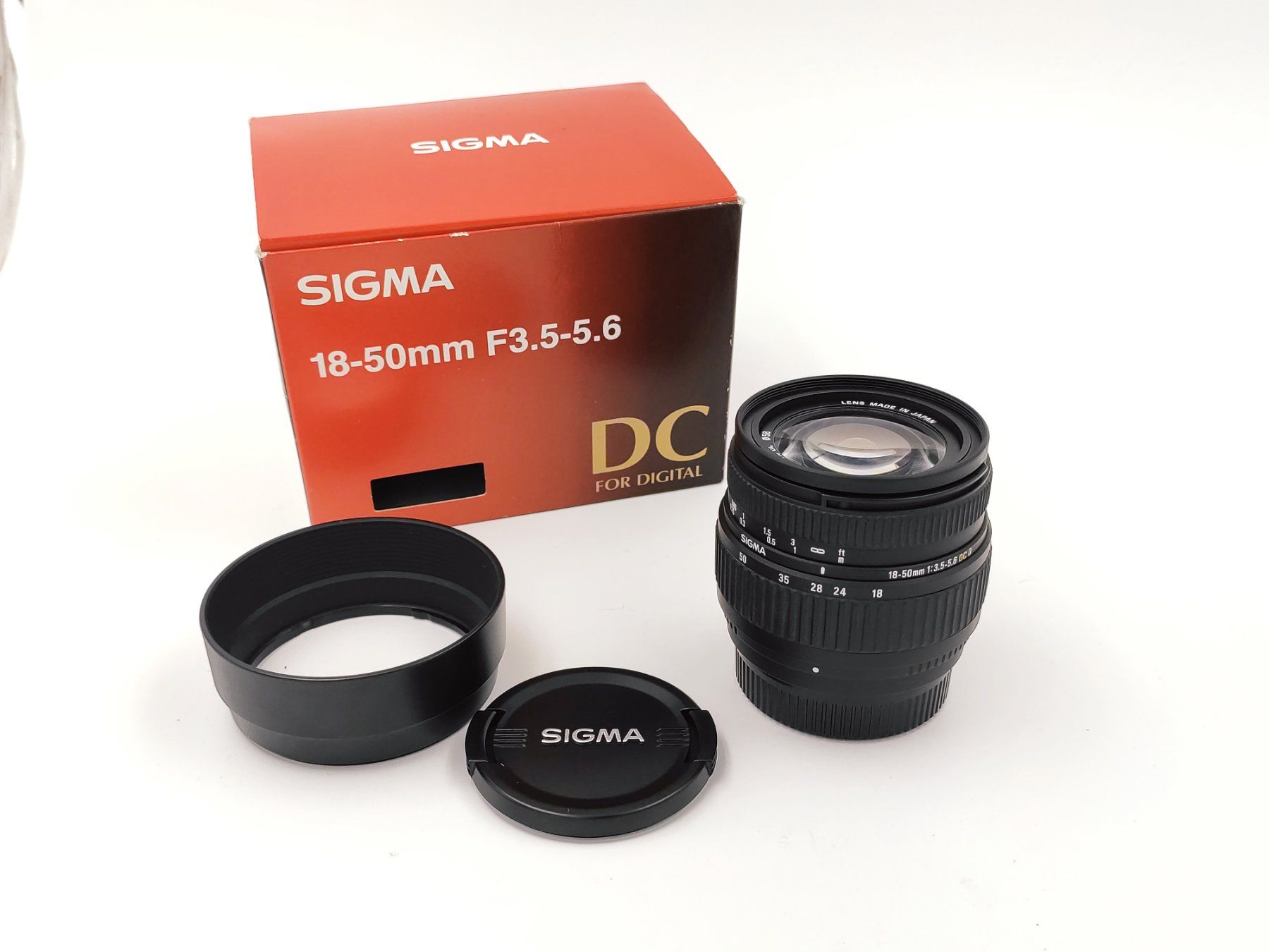 Sigma Objektive: Nikon AF Sigma 18-50mm f3.5-5.6 DC – Gebraucht aus Kreuzlingen von Tewes