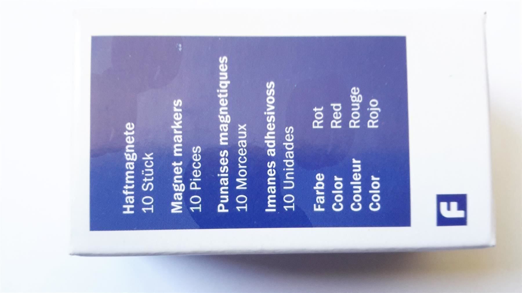 Calamite: Magnete 10 Stück, 32 mm, blau – Nuovo e nell'imballaggio originale da St. Gallen venduto da cointec 5