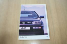 VW Golf GTI Prospekt 1/1996