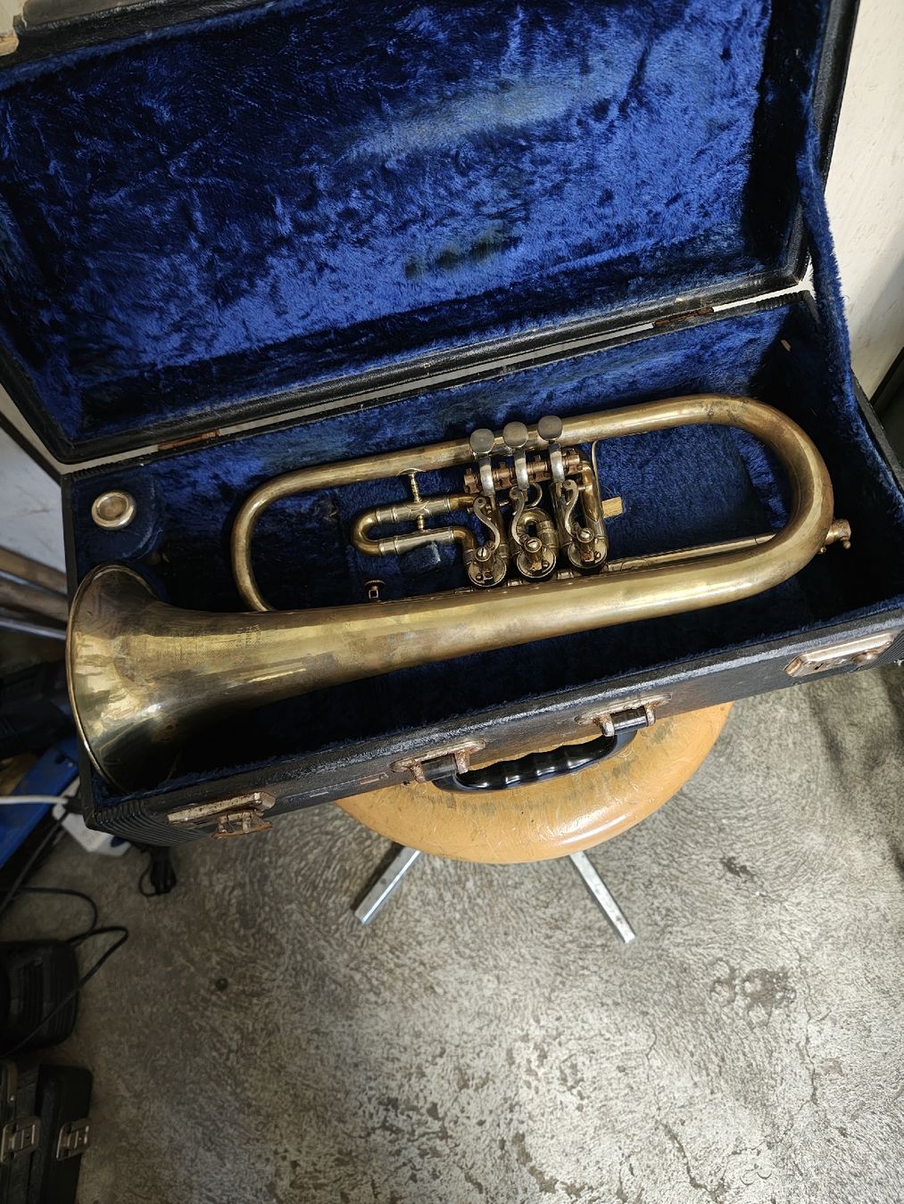 Strumenti musicali: Flügelhorn Hug .co zurich – Usato da Langenthal venduto da Saxophone23