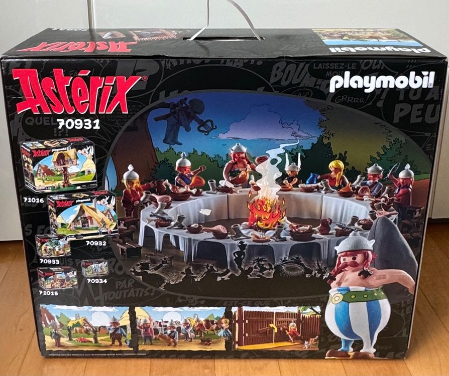 Playmobil 70931 - Le Banquet Du Village Astérix - Neuf - Boîte Scellée