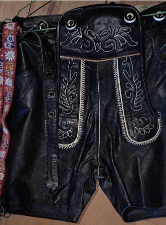 3x Lederhosen-Paket !!  2x Bockle, 1× Landhaus Gr. 54/56