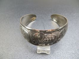 Silber Armreif  punziert  Indische Handarbeit
