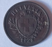 1 RAPPEN SCHWEIZ - JAHR 1925