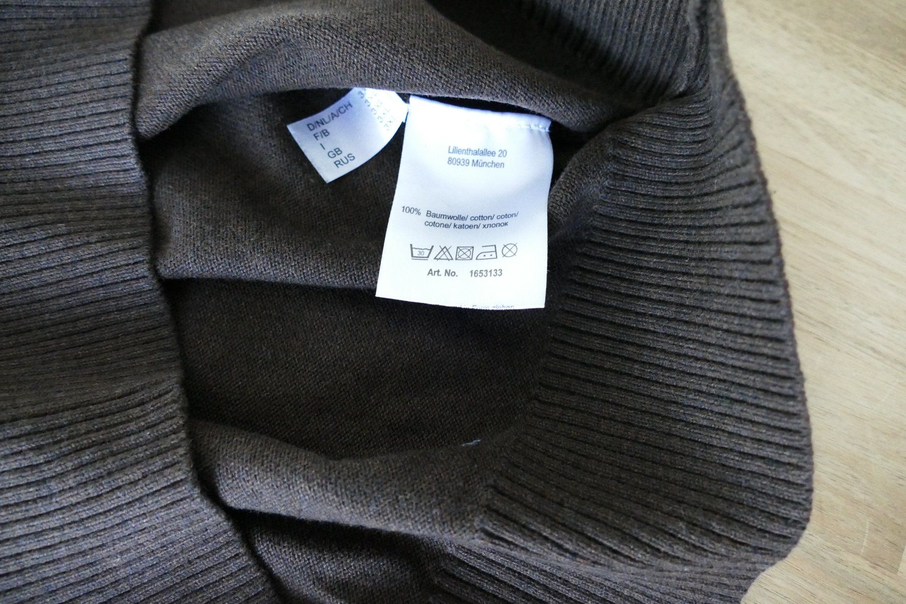 Maglioni & Felpe: Tom Rusborg Pullover, Top Zustand, 3XL, braun – Usato da Mumpf venduto da SeriousAG 2