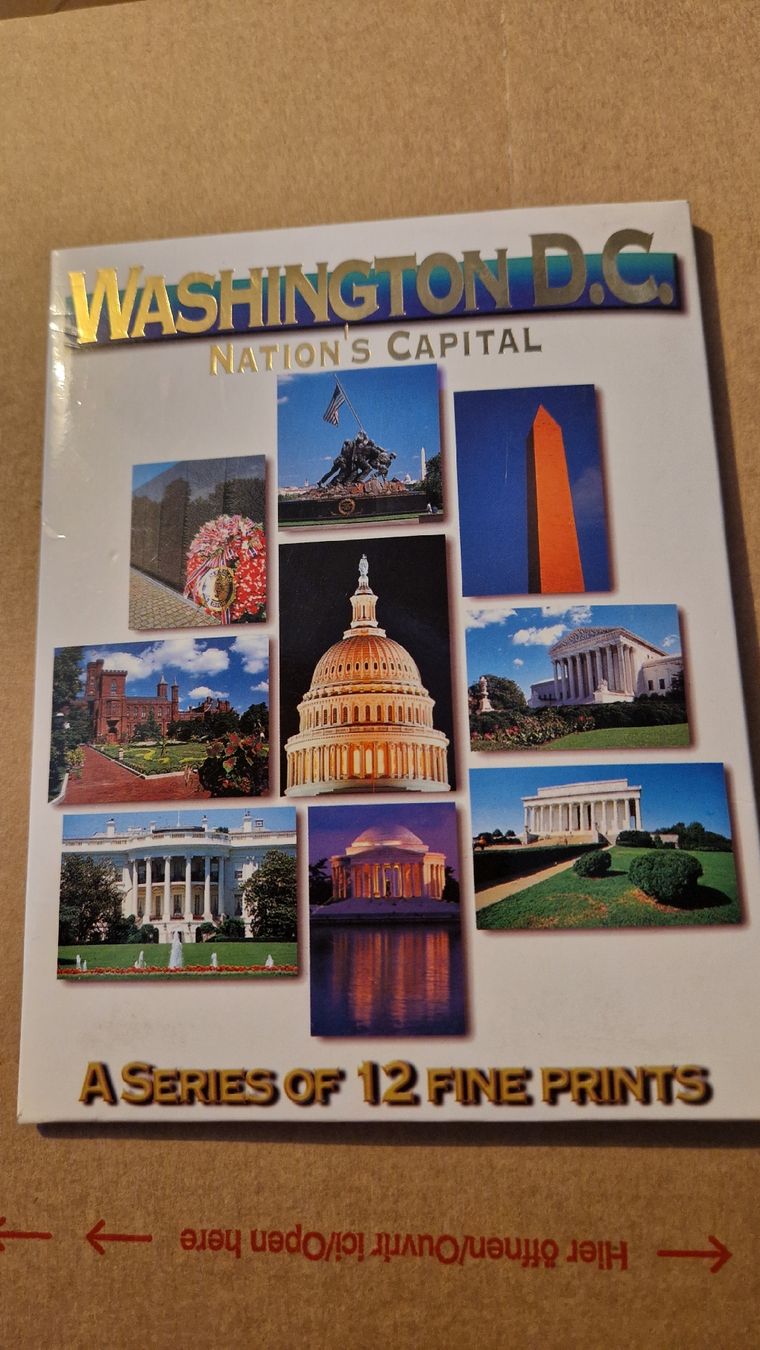 Ansichtskarten: 12 Ansichtskarten Washington DC.  – Gebraucht aus Wetzikon ZH von Oldieslover