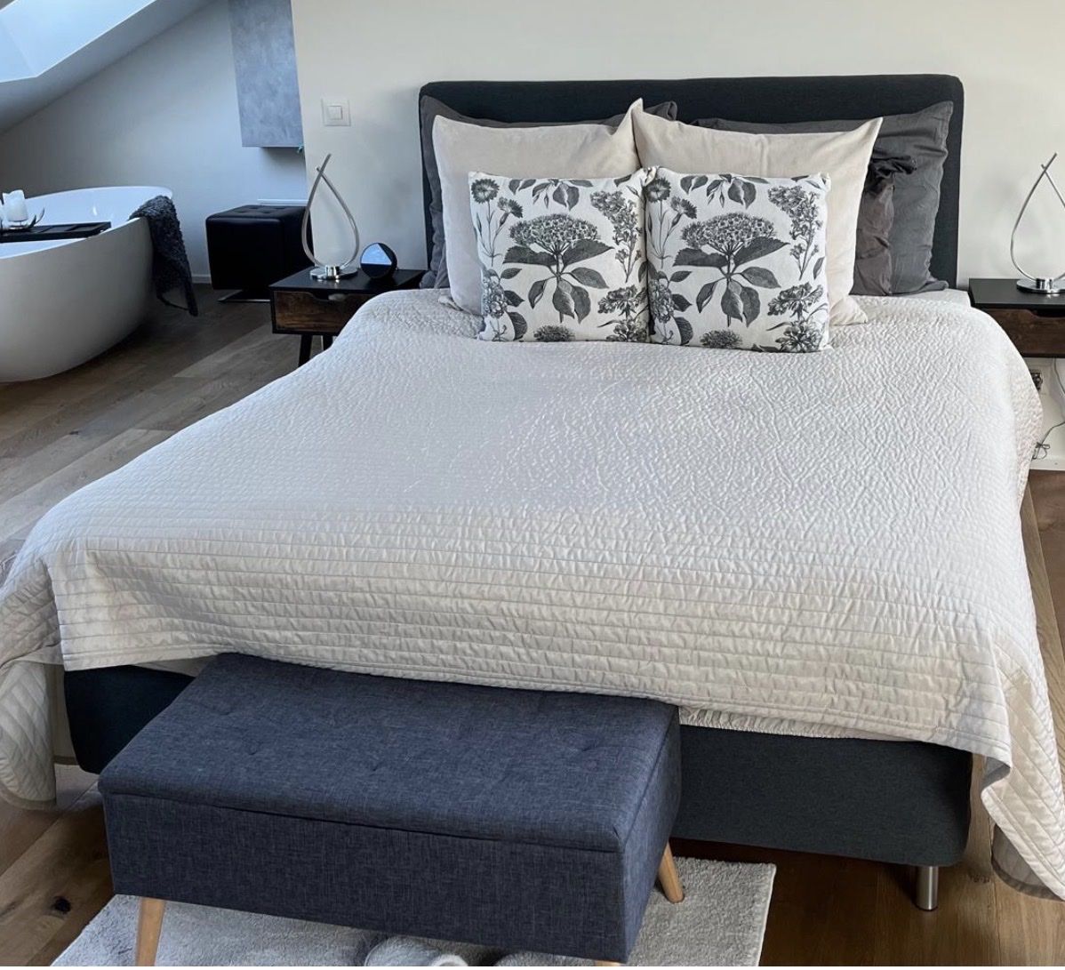 Lits: Premium Box Springbett 160x200 – D'occasion à Basel par tho_bei 1