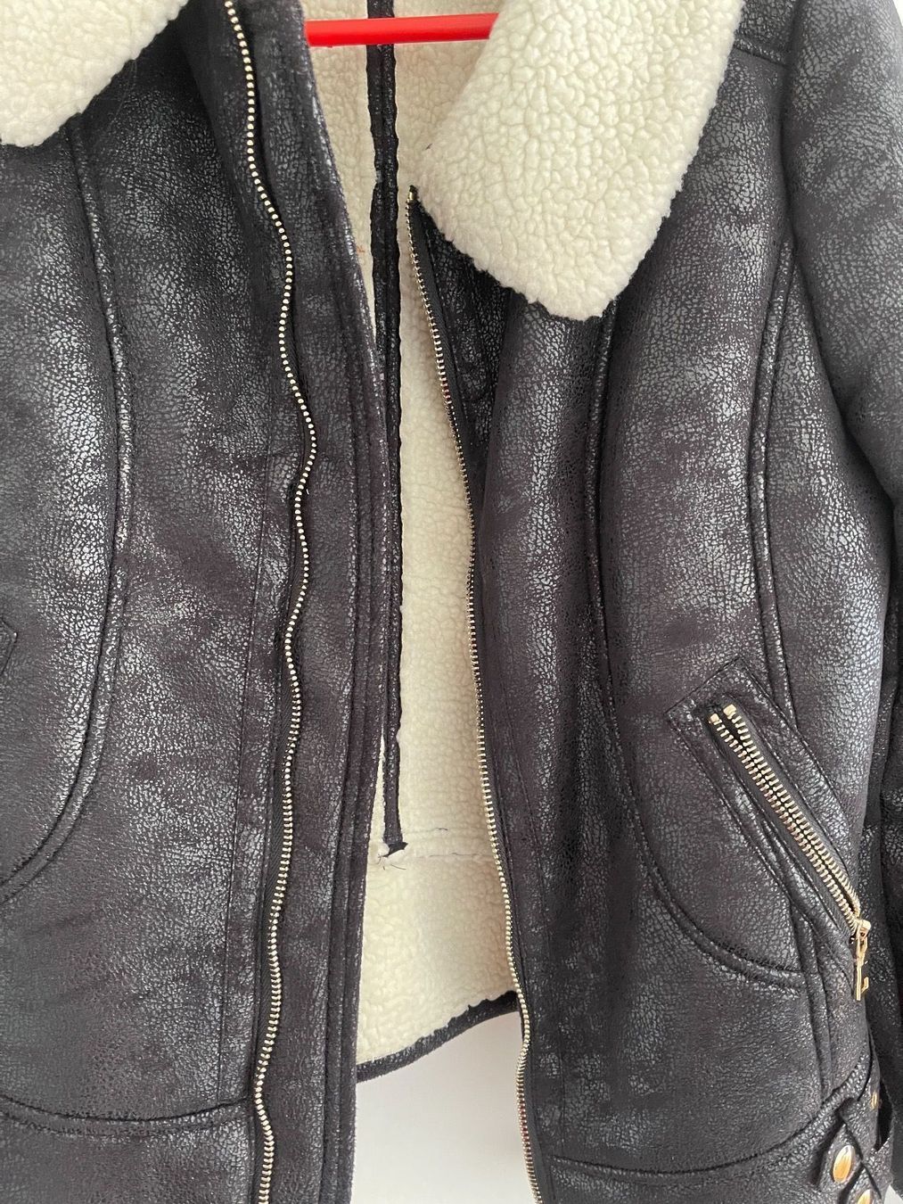 Giacche: Jacke Wildlederoptik mit Kunstpelz – Nuovo (secondo la descrizione) da Staufen venduto da GiuliettaD 2