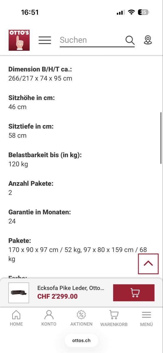 Divani: Ecksofa dunkelbraun gebraucht – Usato da Bäretswil venduto da sha_t5rq 7