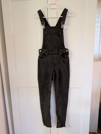 Jeans Latzhose, Gr. 158, neuwertig