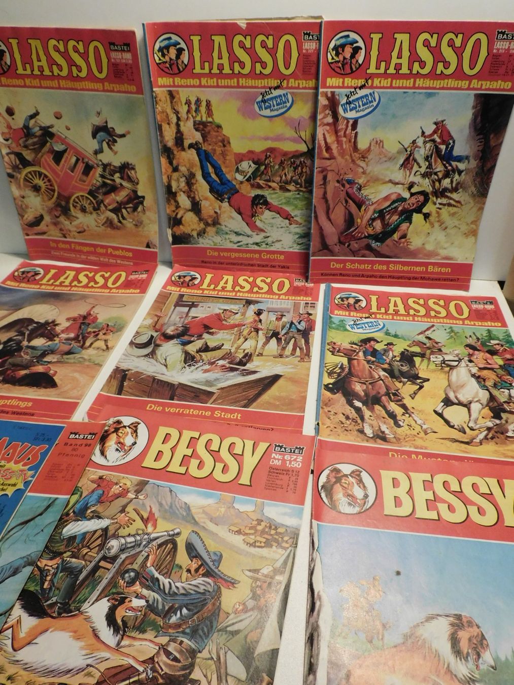 Fumetti: Comic Hefte 11 alte gebrauchte Comic Hefte – Usato da Sursee venduto da 76 4
