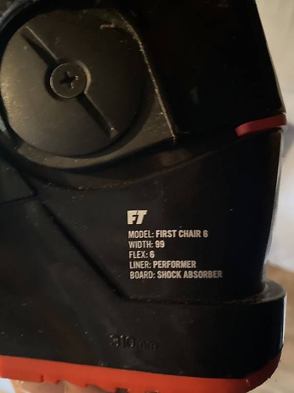 Scarpe da uomo: Skischuhe First Chair 6, Grösse 27.5 – Usato da Willisau venduto da Justinmathys 2