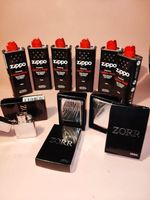 6x zippo benzin + 3 gratis FZ ZORR italy
