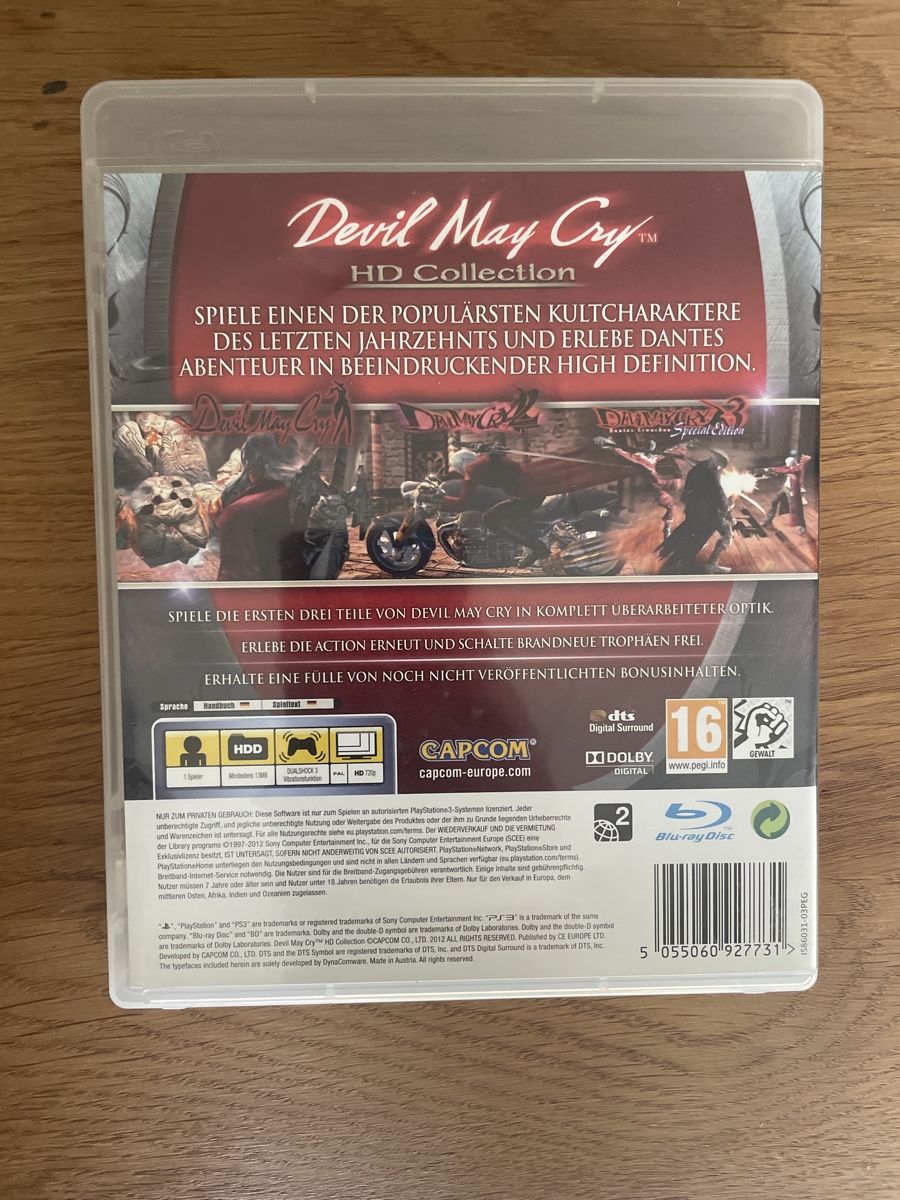 Devil May Cry Collection HD Ps3 (Gebraucht) in Hagendorn für CHF 15 ...