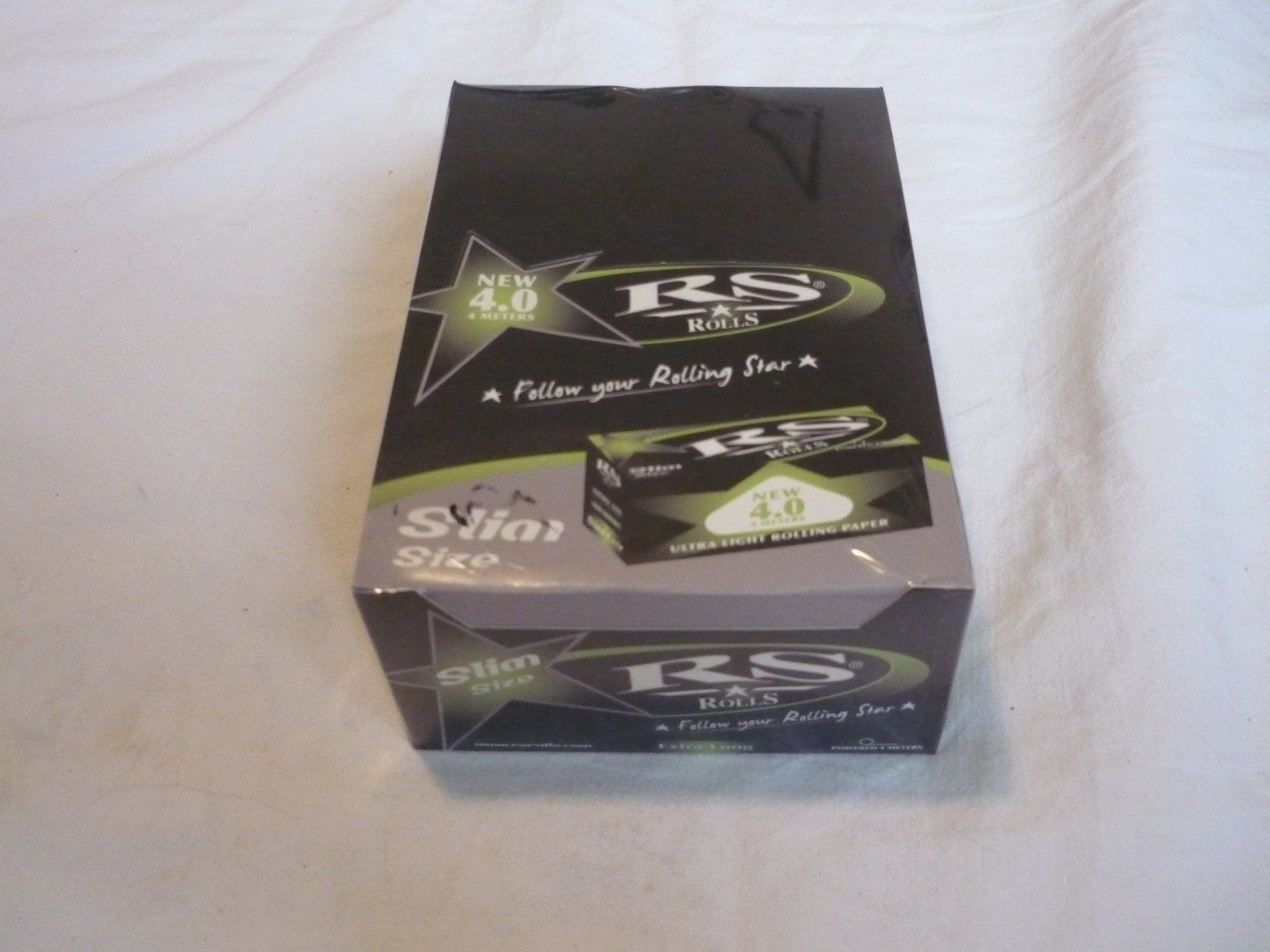 Tabacchi: 1Karton a 24 RS Rolls grün Raucher Rolling papers – Nuovo e nell'imballaggio originale da Beringen venduto da Flatretriever 1
