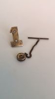 Ohrstecker Zahl 1,  925 Silber und Diamant (WA1)