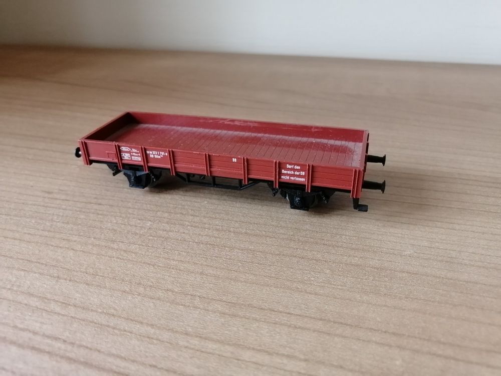 Märklin HO AC : DB wagon plat à 2 essieux "Kklm" 2