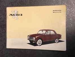 Peugeot 304 Betrieb der 70ziger / Oldtimer