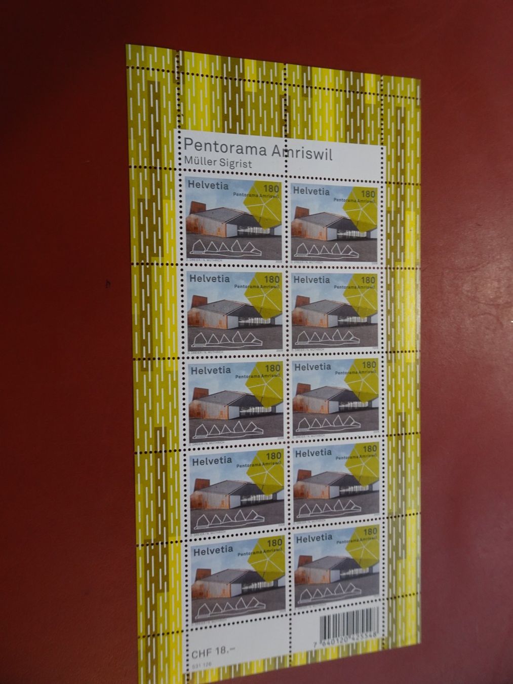 Alle Briefmarken: 2009, KLEINBOGEN PENTORAMA, AMRISWIL, POSTFRISCH – Gebraucht aus Eschenbach SG von eDaisy