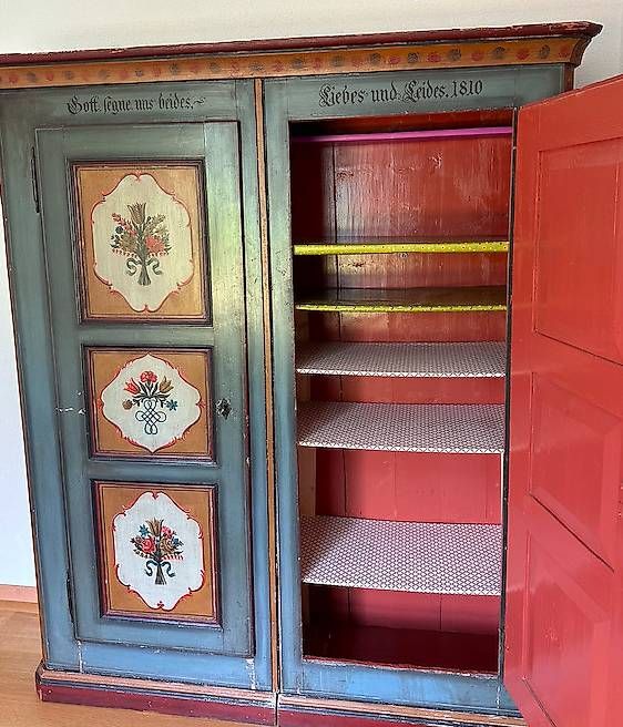 Armadi: Bauernschrank Zweitürer 1810 – Usato da Fribourg venduto da mir_k7b9 2