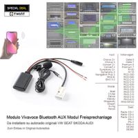 Vw Autoradio Bluetooth Aux Adapter Audi Skoda RCD RNS