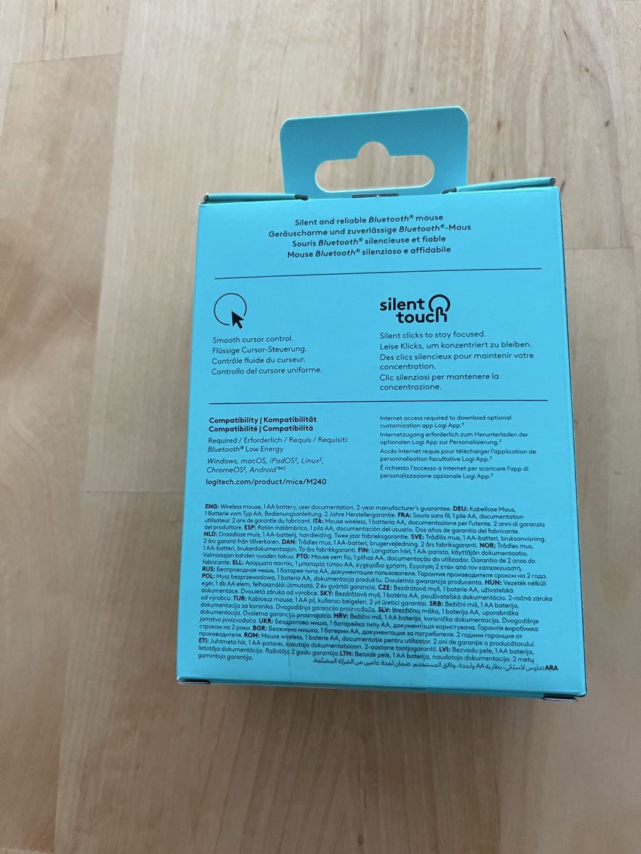Logitech Maus: Logitech Maus – Neu und originalverpackt aus Berikon von Dusche 1
