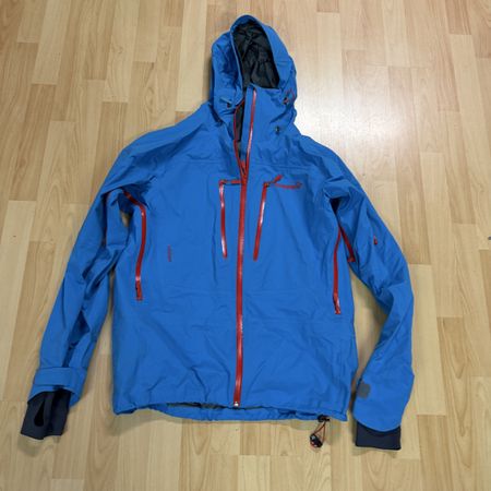 Norrona Lofoten Gore-Tex Jacke blau Grösse L Top Zustand