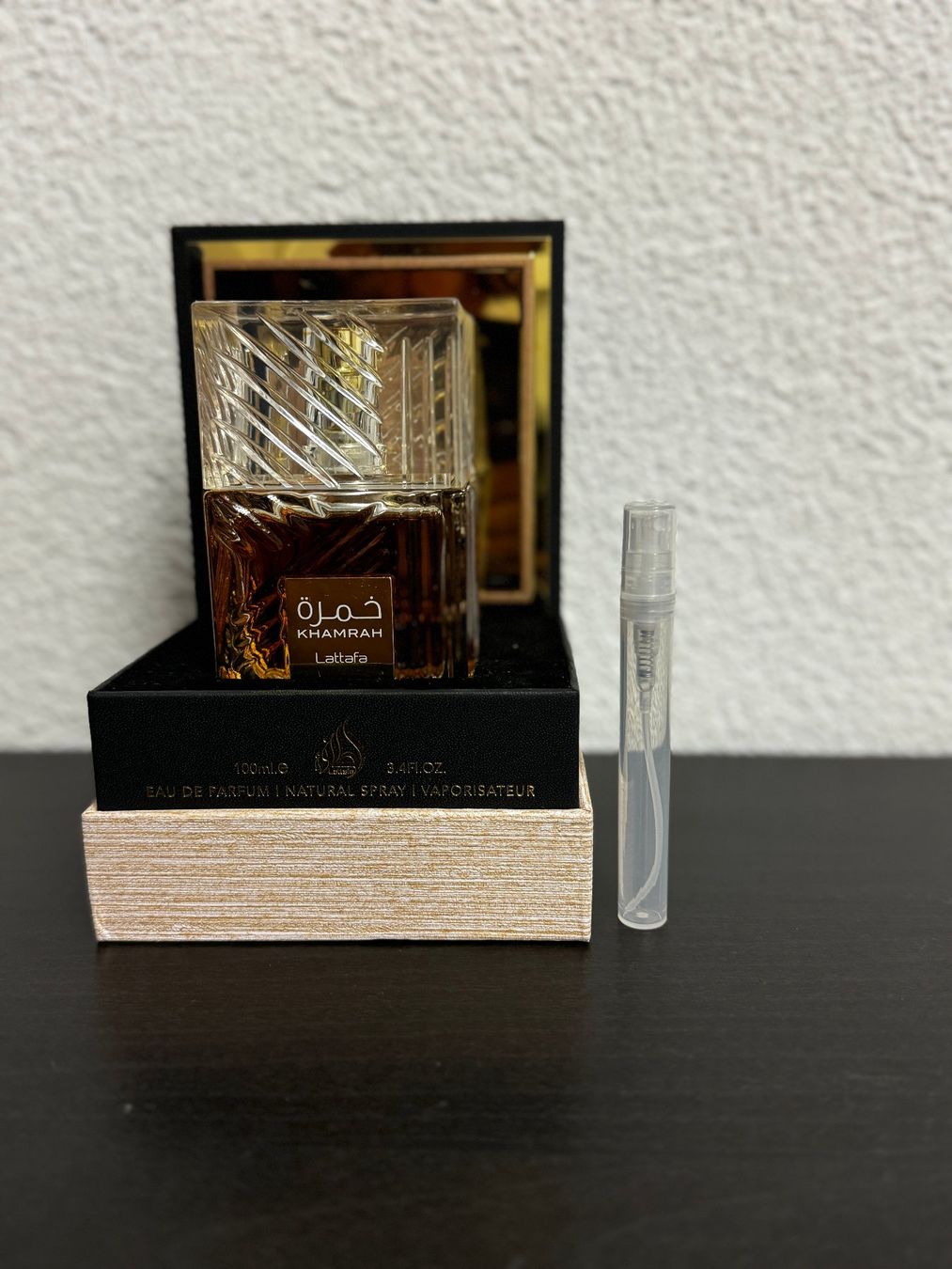 Lattafa Parfums & Eau de Toilette: Lattafa Khamrah 3ml Tester – Neuf (Voir description) à Ostermundigen par Vangiolillo