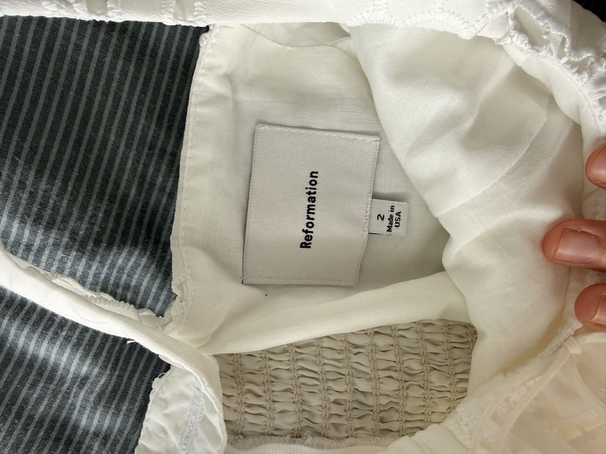 Reformation Vestiti: Reformation White Lace Dress Size 2 – Nuovo (secondo la descrizione) da Meilen venduto da tan_v628 2