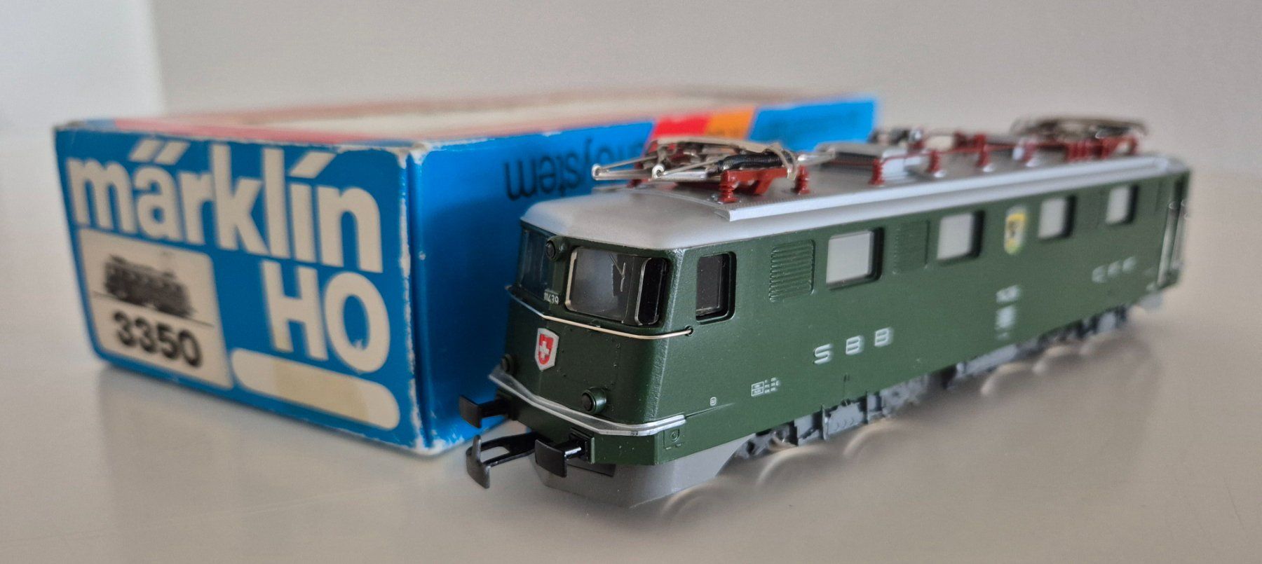Märklin Modellini di ferrovie: Märklin H0 3350 SBB Ae 6/6  11439 " Schaffhausen" – Usato da Zug venduto da storsi 4