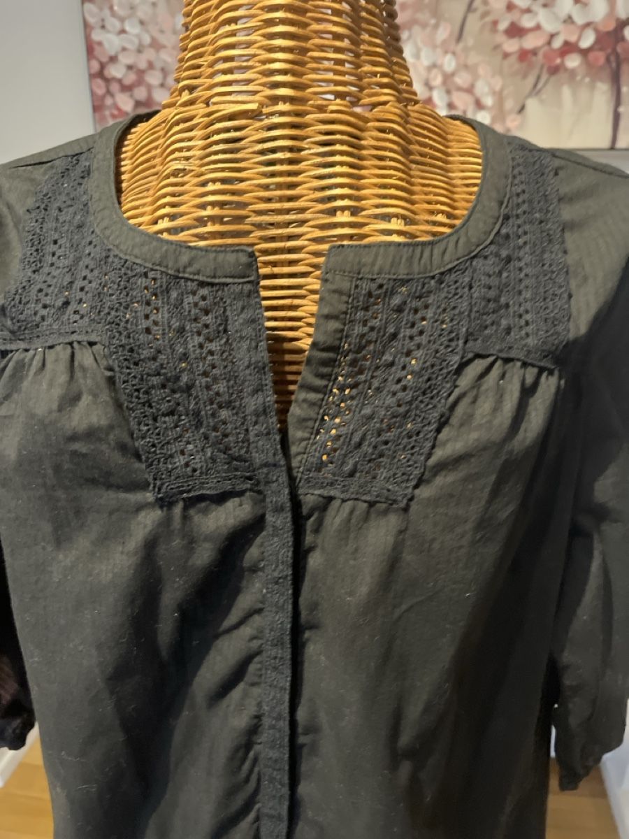 Tuniche: Tunika mit Häkeldetail, 3 Suisses Collection, 40 – Usato da Solothurn venduto da Bobesch08