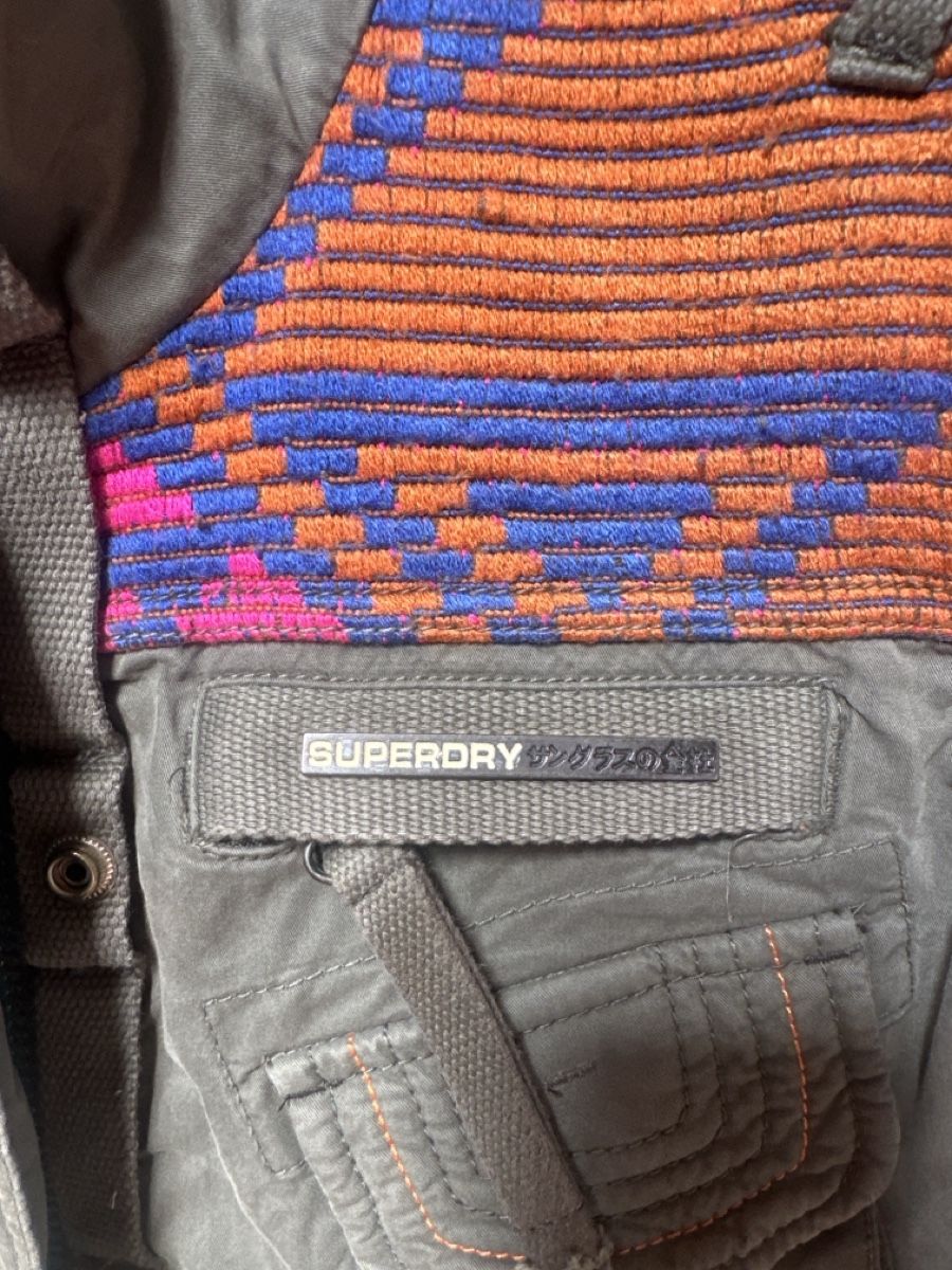 Superdry Giacche: Superdry Aztec Übergangsjacke,Khaki, Limited Edition,M – Usato da Trimmis venduto da vai_9qzr 1