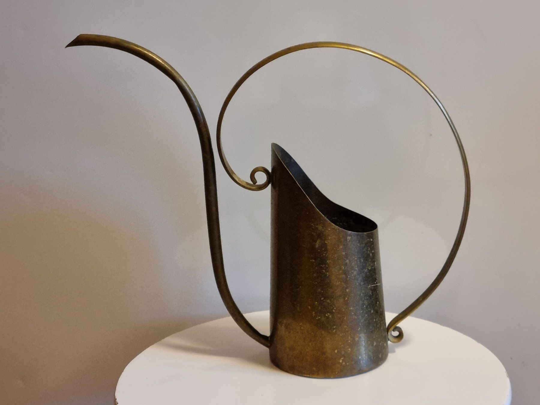 Annaffiatura & Irrigazione: Design Messing Giesskanne Bauhaus Stil 50er – Usato da Scharnachtal venduto da devin03 1