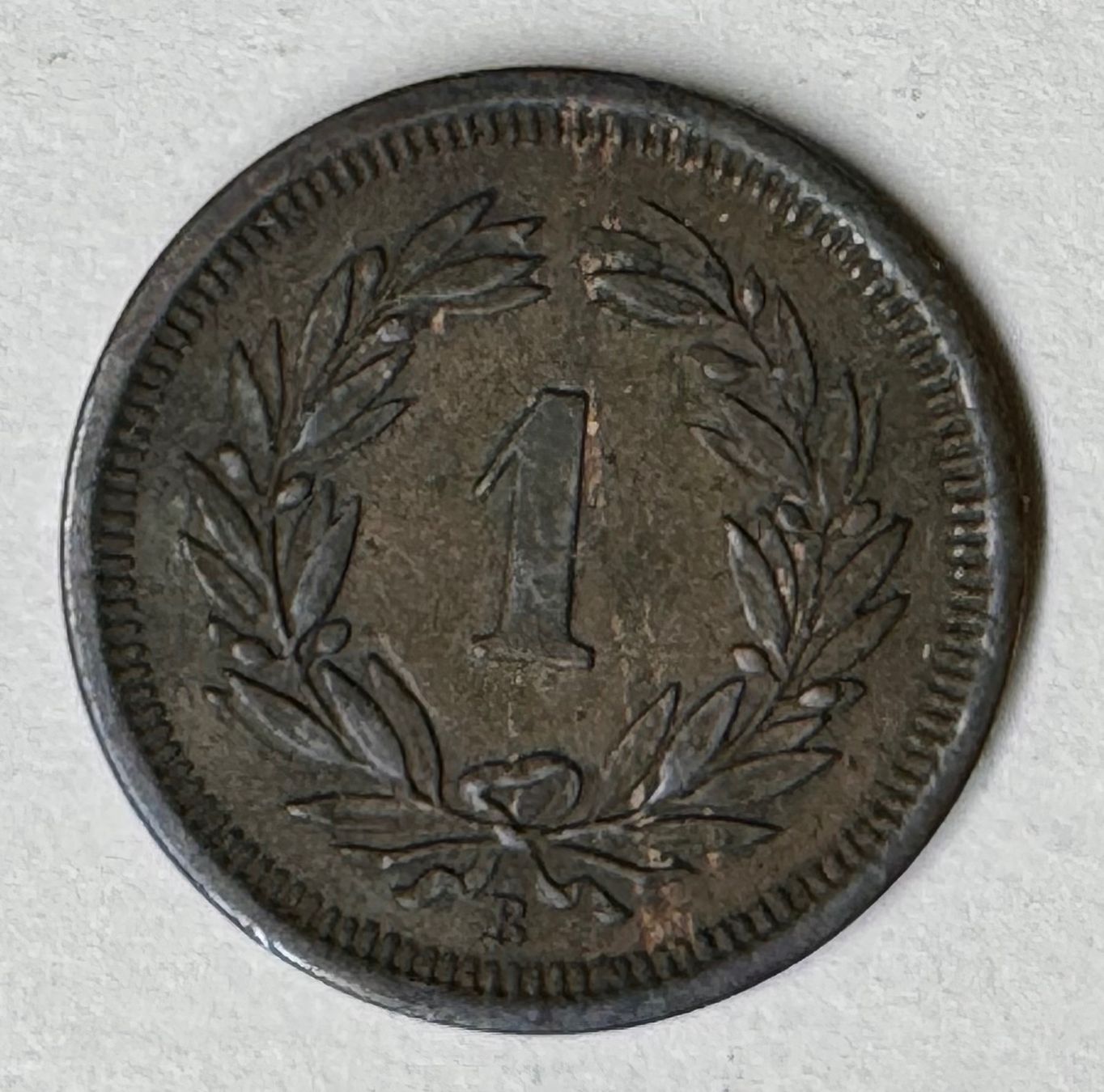 Tutti le monete: 1 Rappen 1905 bis VZ – Usato da Andwil SG venduto da Ariisa1234 1