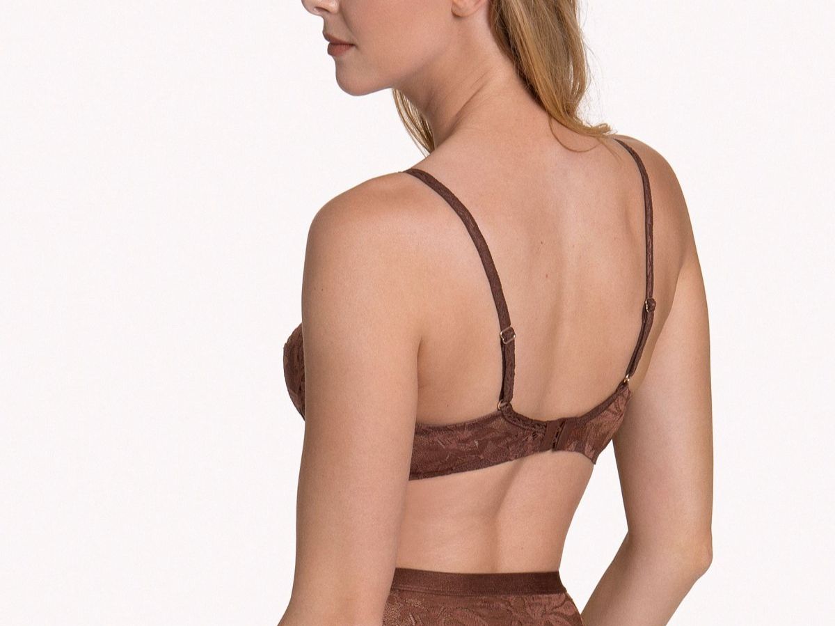 Altra biancheria intima: Bügel BH, braun, D75 – Nuovo (secondo la descrizione) da Möhlin venduto da angelo_d_oro 2