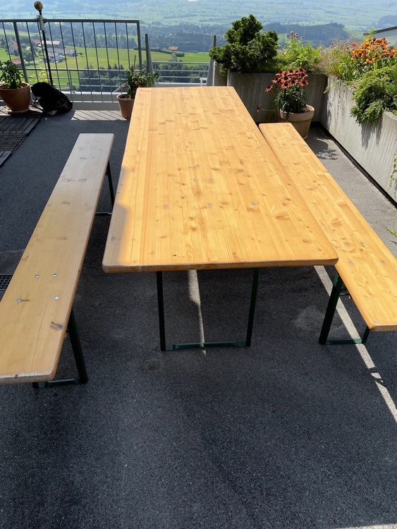 Bierzeltgarnitur, kaum gebraucht Kaufen auf Ricardo