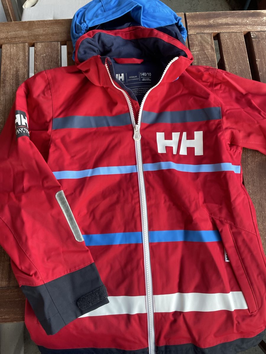 Helly Hansen Giacche & Cappotti: Robuste Helly Hansen Jacke Grösse 140/10 rot – Nuovo (secondo la descrizione) da Bern venduto da brup 2