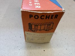 Pocher 304 FS Güterwagen LEERE OVP