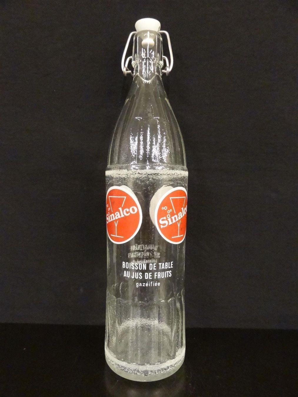 Sinalco Gläser, Krüge & Flaschen: alte Flasche SINALCO 1970 ungeeicht – Gebraucht aus Kerzers von Flaschenposten 1