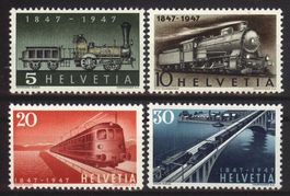 1947, 100 Jahre Eisenbahnen ** (1)