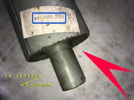 UNIVERSAL Schalldämpfer rund ST37 Normalstahl 951 000 205