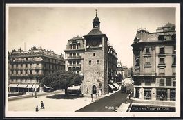 Genève, Pont et Tour de l'Ile, Strassen