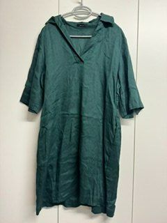 Opus Vestiti: OPUS Leinen Kleid dunkelgrün 38 – Nuovo (secondo la descrizione) da Gommiswald venduto da Anika6