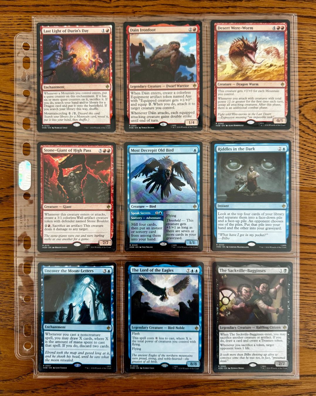 Magic The Gathering Carte collezionabili: 32 The Hobbit Rares NM – Nuovo (secondo la descrizione) da Rechthalten venduto da hosme_be 1