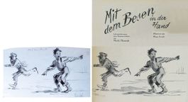 Hugo Laubi (1888-1959) Illustrator - Original-Zeichnung