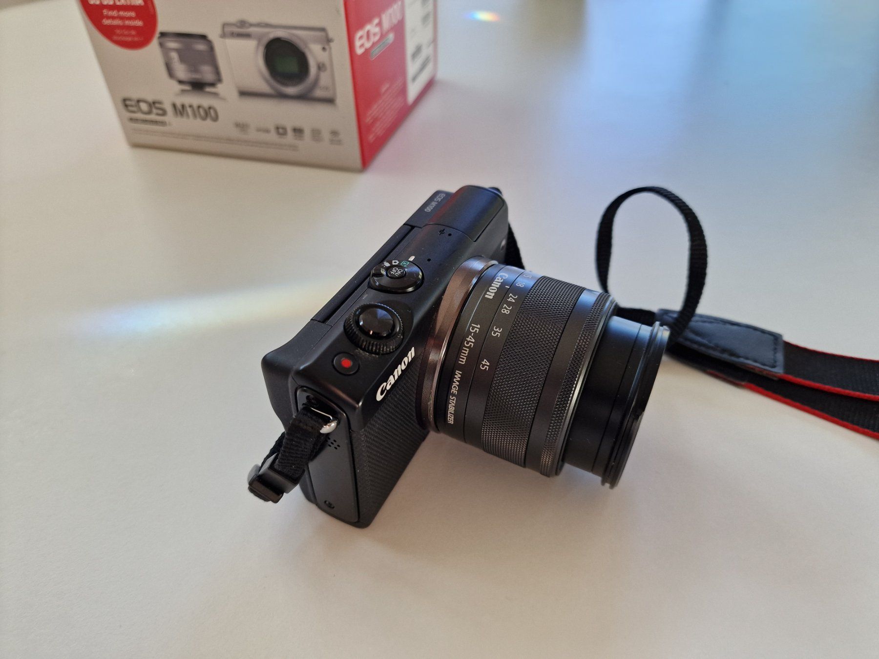 Canon Fotocamera: Canon EOS M100 mit EF-M 15-45mm Objektiv – Usato da Bremgarten AG venduto da Biit0 3