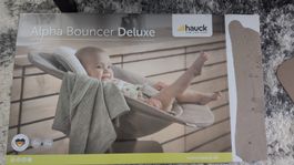 Babywippe Hauck Alpha Bouncer Deluxe grau neuwertig